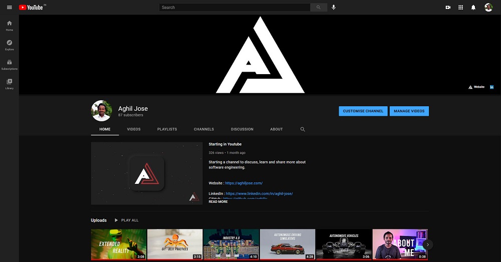 YouTube Channel